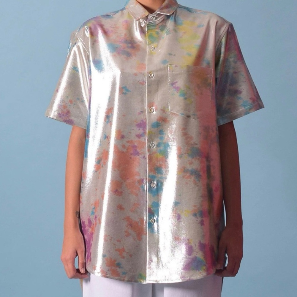 NorBlack NorWhite Shimma Boyfriend Shirt